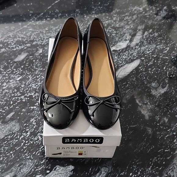 BRAND NEW BAMBOO TWISTING-01 BOWKNOT SLIP-ON WOMEN"S FLAT SHOE R3 - Picture 13 of 16